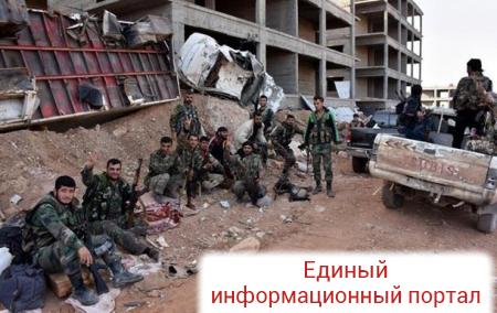 Силы Асада захватили пять кварталов Алеппо