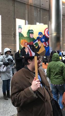 В Канаде протестовали против Трампа