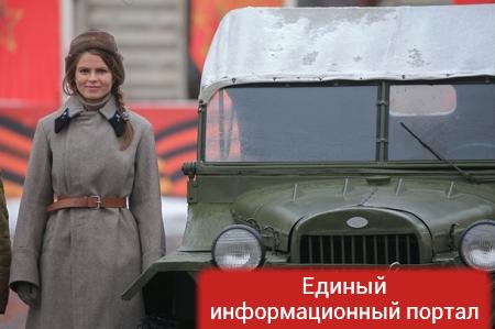 В Москве прошел марш в честь парада 1941 года