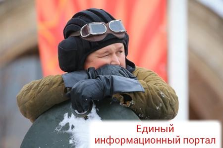 В Москве прошел марш в честь парада 1941 года