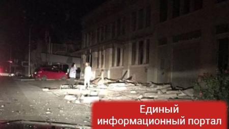 В США землетрясение разрушило дома