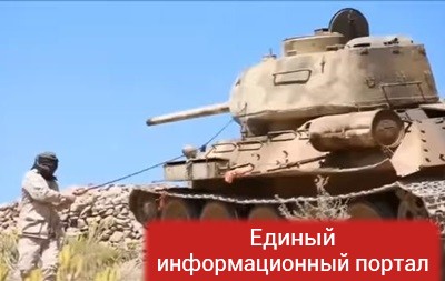 На войне в Йемене засветился танк Т-34