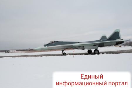 Появились снимки новейшого истребителя России