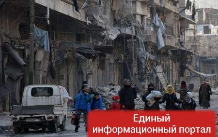 В Алеппо за месяц погибли более 800 человек