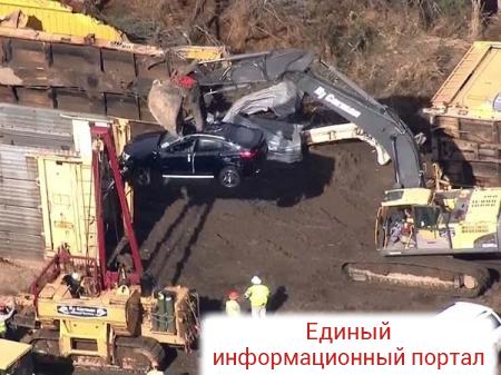 В Штатах перевернулся поезд со 120 новыми BMW