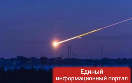 В Сибири упал метеорит