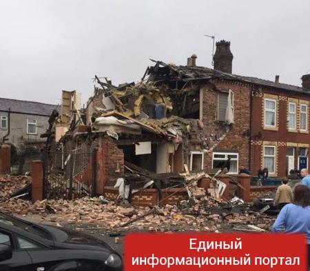 Мощный взрыв в Манчестере разрушил жилой дом
