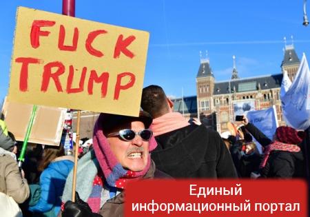 По всему миру проходят марши женщин против Трампа