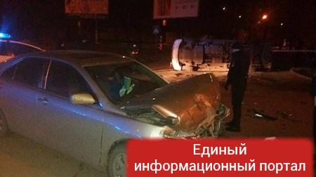 В Николаеве перевернулась маршрутка, есть пострадавшие