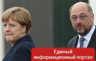 Меркель и Шульц сравнялись по популярности в соцопросе