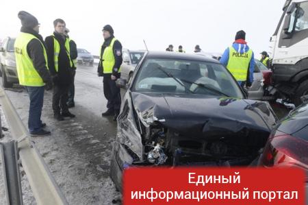 Массовое ДТП в Польше из 24 авто с пострадавшими