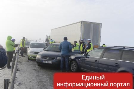 Массовое ДТП в Польше из 24 авто с пострадавшими