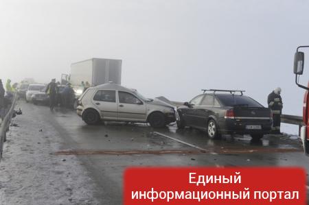 Массовое ДТП в Польше из 24 авто с пострадавшими