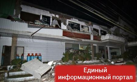 На Филиппинах произошло мощное землетрясение, есть жертвы