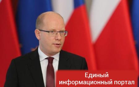 Премьер Чехии обматерил министра финансов
