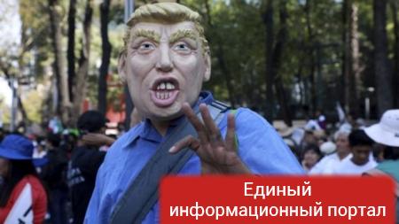 В Мексике десятки тысяч протестуют против Трампа