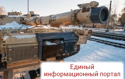 В Литву прибыли танки США
