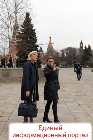 Путин принял Ле Пен в Кремле