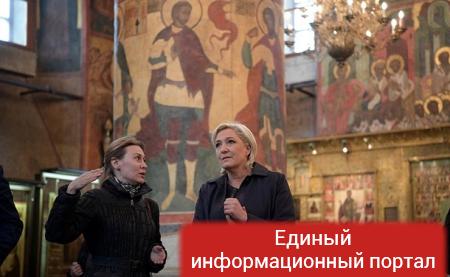 Путин принял Ле Пен в Кремле
