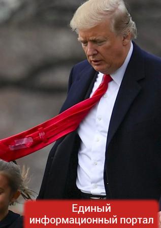 Трамп закрепляет свой галстук скотчем − СМИ