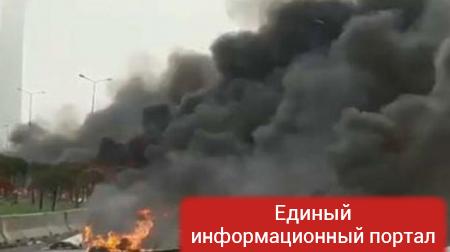 В Стамбуле разбился вертолет: пять жертв