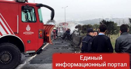 В Стамбуле разбился вертолет: пять жертв