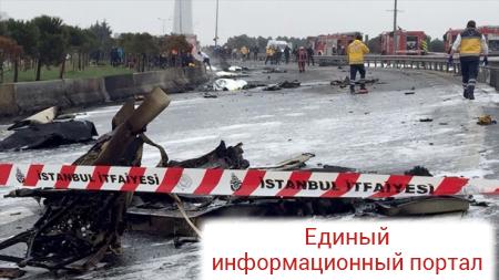 В Стамбуле разбился вертолет: пять жертв