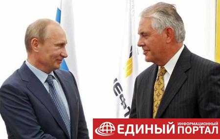 Кремль: Встречи Тиллерсона и Путина не будет