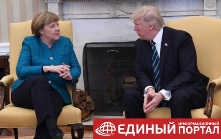 Меркель и Трамп обсудили Украину