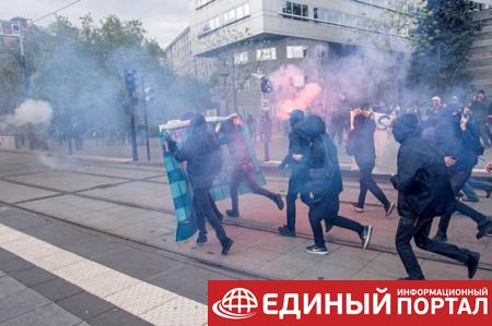 Противники Ле Пен устроили беспорядки в Париже