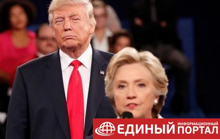 Трамп обвинил Клинтон в связях с Россией