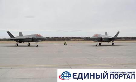 В Эстонию прибыли американские истребители F-35