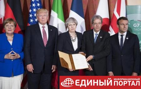 Лидеры G7 договорились по Ирану и КНДР