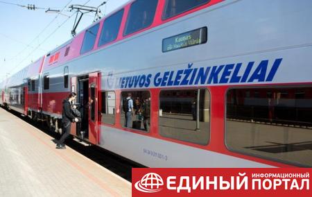 Литва не будет возить пассажиров по железной дороге в Москву