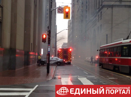 Мощный взрыв прогремел в центре Торонто