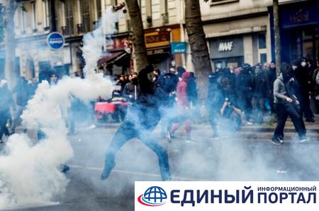 Первомайские столкновения в Париже: четверо пострадавших
