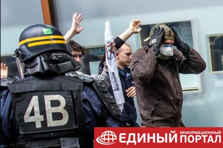 Первомайские столкновения в Париже: четверо пострадавших