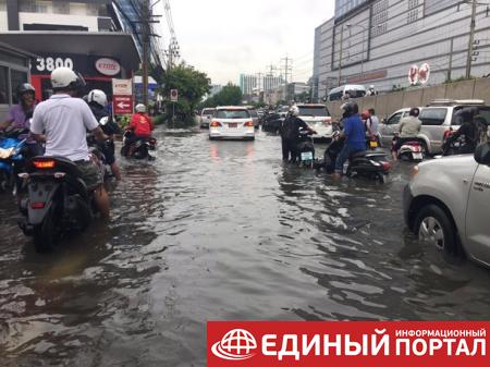 Столицу Таиланда затопило после ливней