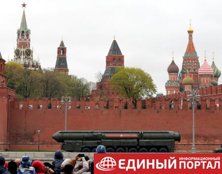 В Москве из-за непогоды не состоялся воздушный парад