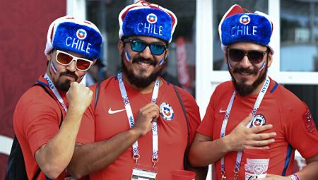 Матч Кубка конфедераций Чили - Австралия посетили 33639 болельщиков