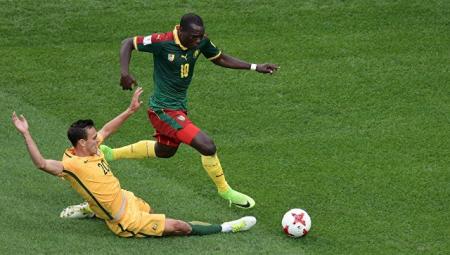 Сборные Камеруна и Австралии сыграли вничью в матче Кубка конфедераций