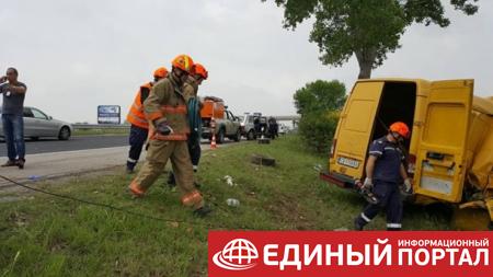 В Болгарии разбился микроавтобус, 10 погибших