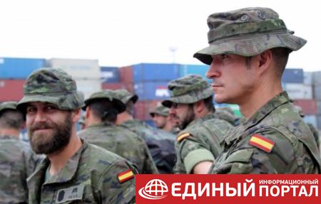 В Латвию прибыли танки из Испании