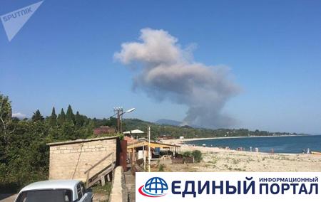 В Абхазии взорвались склады боеприпасов