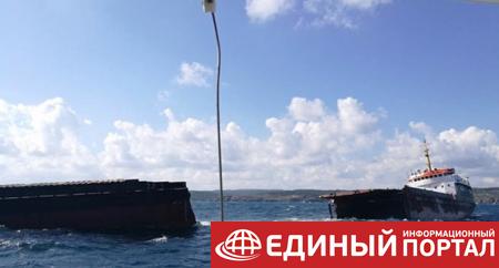 В Босфоре затонул сухогруз, возивший сырье в Крым