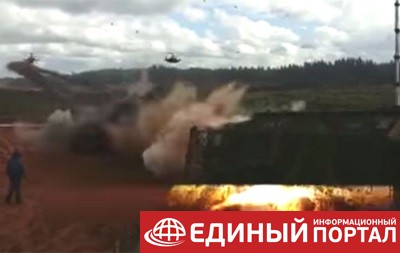 В России отрицают обстрел гражданских с вертолета