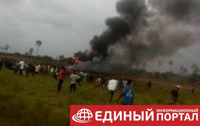 Крушение самолета в Конго: опубликовано фото
