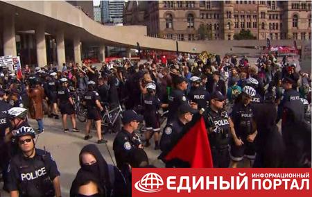 В Канаде протестовали против премьера Трюдо