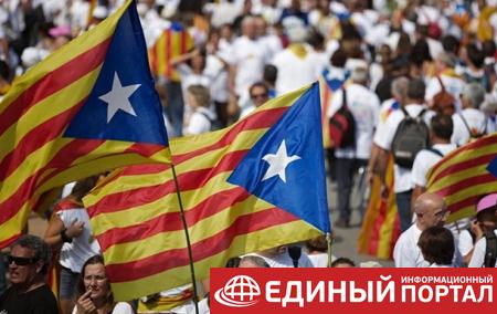 В Каталонии протестуют против арестов общественных лидеров