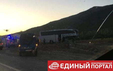 В Турции более 20 туристов пострадали в ДТП